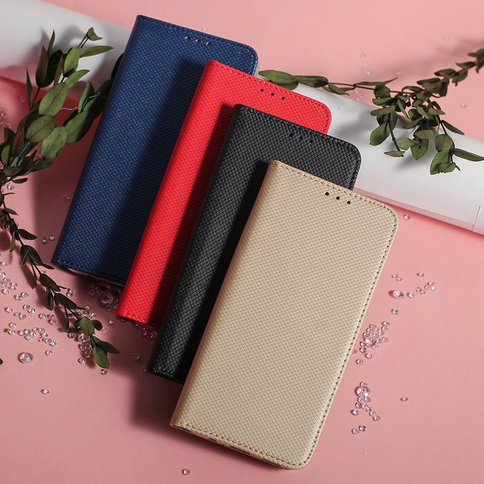 Etui Smart Magnet do Motorola Moto G86 czerwone