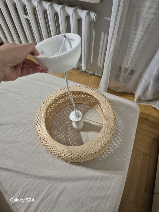 Lampa wisząca pojedyncza boho