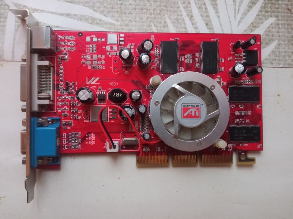 Видеокарта ATI Radeon.