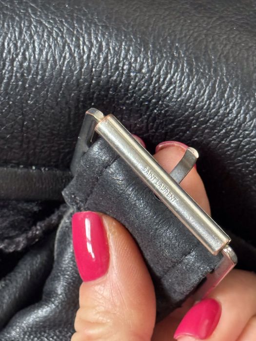 Дубленка косуха Saint Laurent