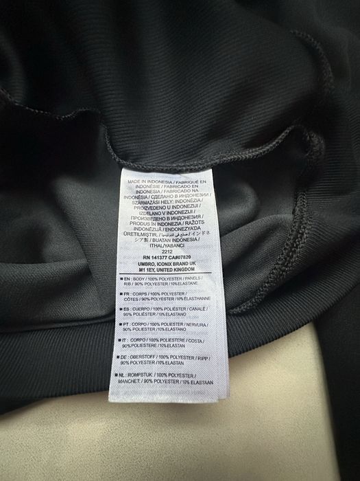 Чорна презентаційна куртка umbro west ham united сезону 2023-2024 рокі