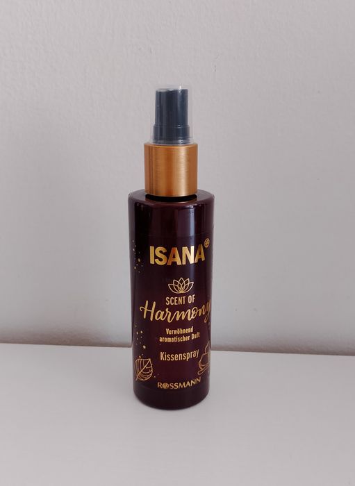 Aromatyczny Spray do poduszki ISANA Scent of Harmony lawenda 100 ml relaks sen