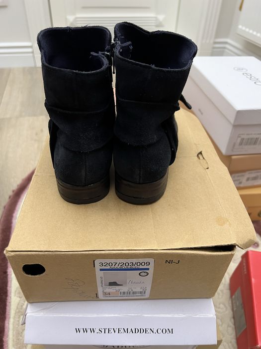 Осінні черевики для дівчинки zara 34 р