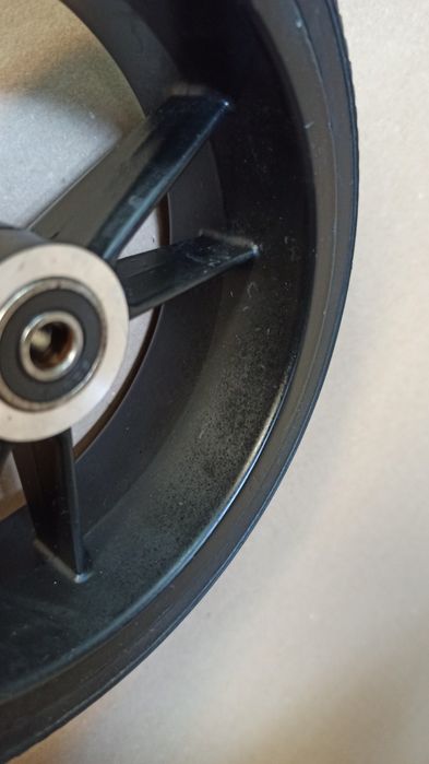 Koło hulajnogi 6 cali opona bezdętkowa 6" 165x45 opona pełna