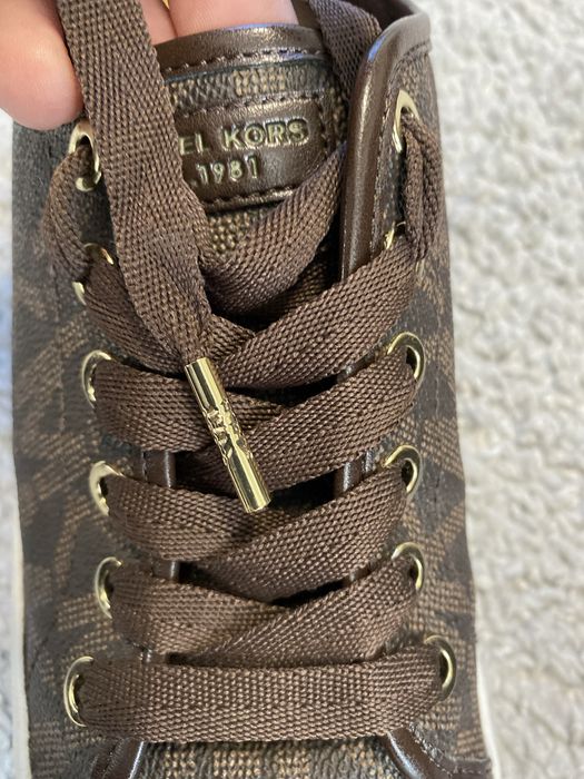 Michael Kors brązowe trampki buty damskie 38