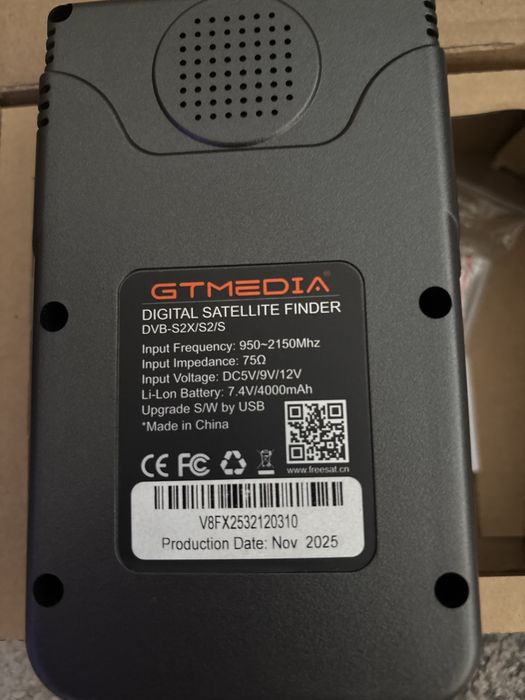 Miernik Sat  Gtmedia Freesat V8 finder 2 black