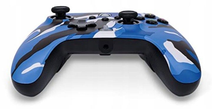Pad Xbox series x/s PowerA  przewodowy Enhanced Blue Camo