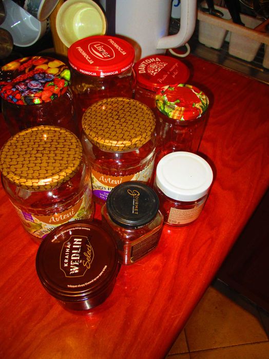 Za darmo 10 szklanych słoików na weki