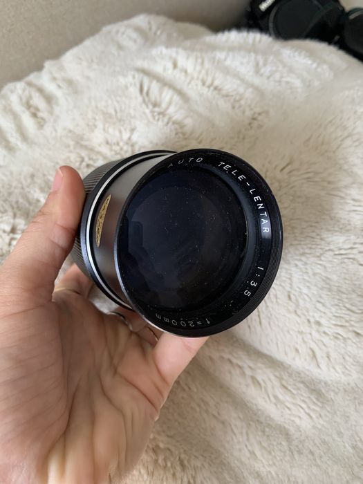 Objetiva Auto tele-lentar 1:3.5 f=200mm