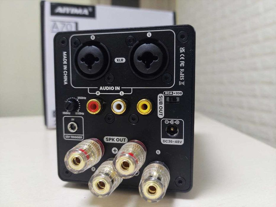 Підсилювач AIYIMA A70 300Wx2 HiFi Stereo Class D AMP