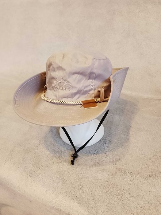 Kapelusz turystyczny trekkingowy Travellers 55 - 59 cm Unisex szary