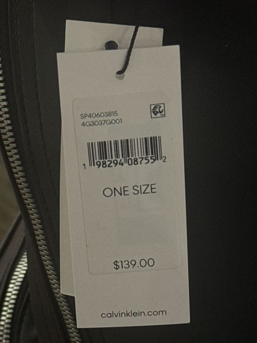 Рюкзак сумка Calvin Klein Monologo Campus | Оригінал | Новий