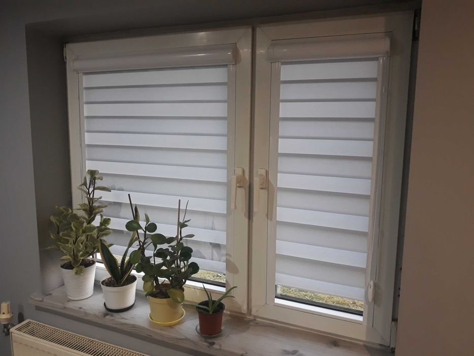 Rolety materiałowe, dzień i noc, plisy, żaluzje, moskitiery na owady