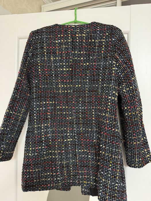 Твідовий жакет блейзер подовжений під zara