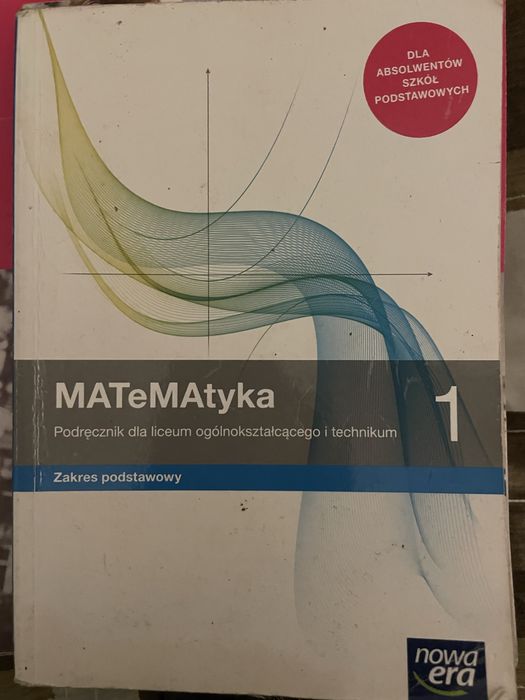 Podrecznik do matematyki nowa era klasa 1