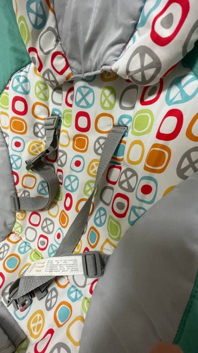 Шезлонг-гойдалка 3в1 CARRELLO Nanny