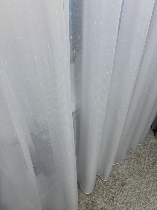 Тюль льон бамбук дощик