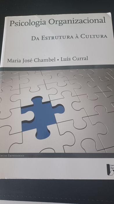 Livro "Psicologia Organizacional" de Maria José Chambel e Luís Curral