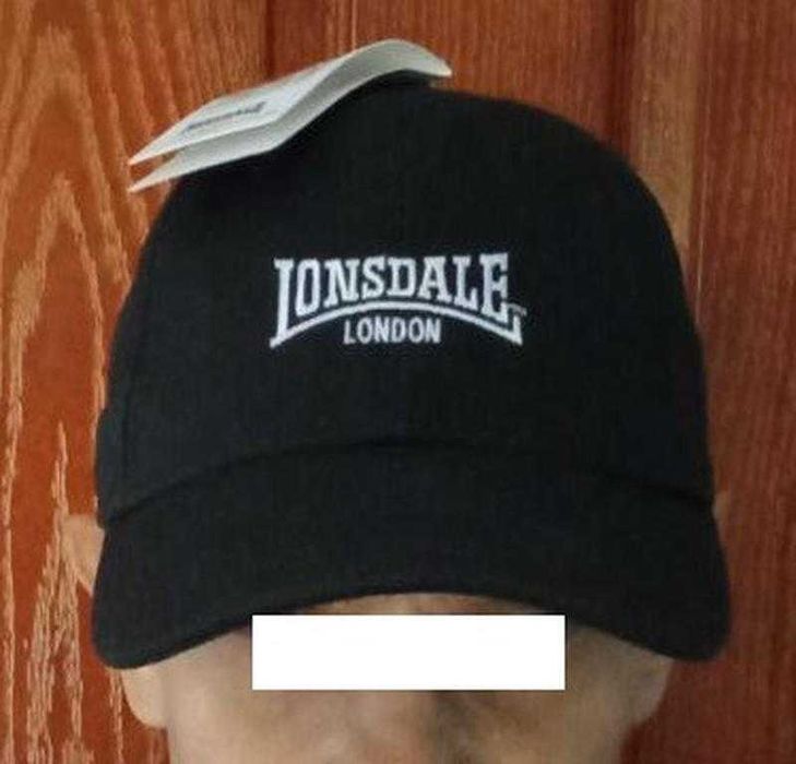 Чорна бейсболка кепка Lonsdale оригінал нова