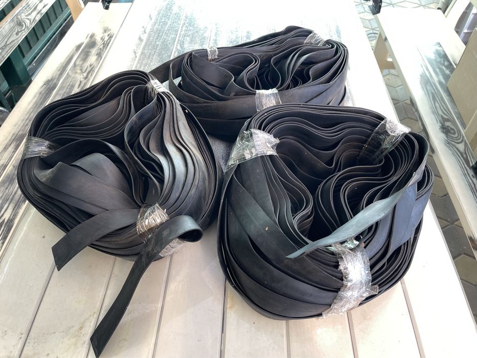 Резинова/гумова полоса 3х40мм 60 грн м/погон, 3х80мм 120 грн м/погон