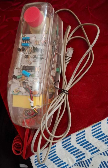 Telefone de rede fixa transparente Modelo ATT 4 ACIKO