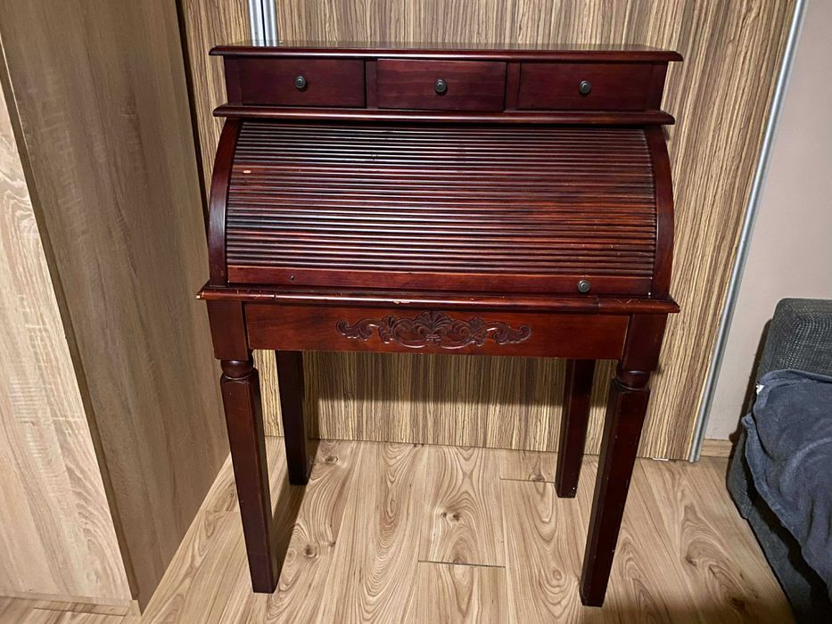 Sekretarzyk, toaletka, biurko, mahon