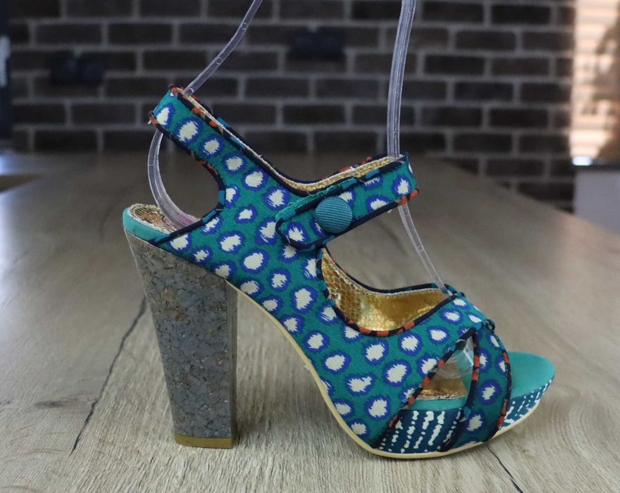 Irregular Choice damskie sandały na słupku 39 ( 25 cm)