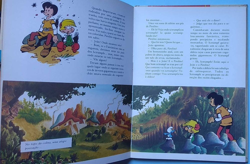 A Flauta de Seis Sctrumpfs - por PEYO - Difusão Verbo, capa dura