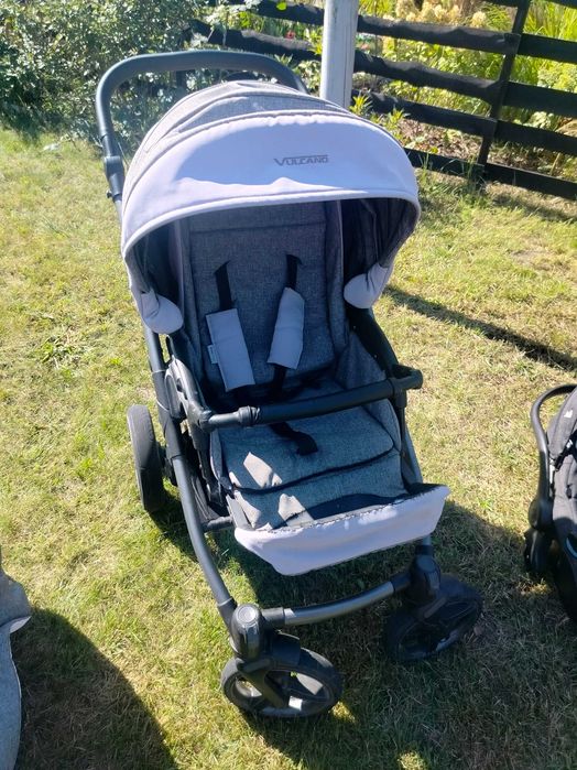 Wózek Bebetto Vulcano 2 w 1 plus fotelik samochodowy