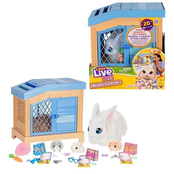 ОРИГИНАЛ Интерактивная игрушка Мама кролик Little Live Pets Bunny Mama