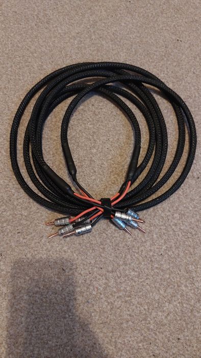 Kable głośnikowe audio 2x2.5m hi-end
