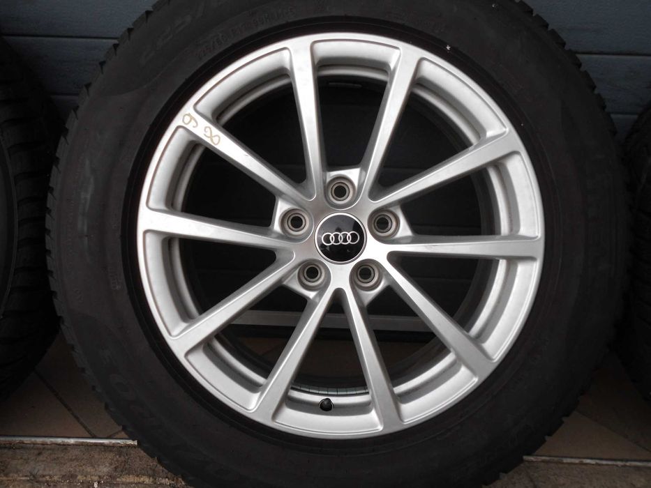 ! Koła aluminiowe zimowe 17 5x112 oryg Audi A6 C8 24r