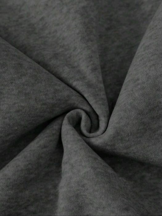 SHEIN Essnce Impressão Floral Revestido Térmico Moletom