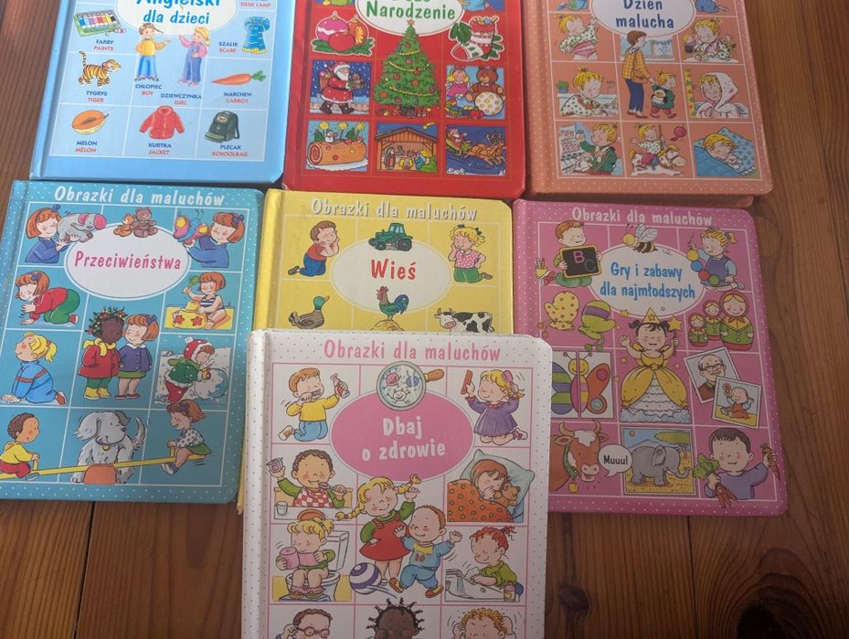 13 x obrazki dla maluchów seria książka ciało uwaga to niebezpieczne