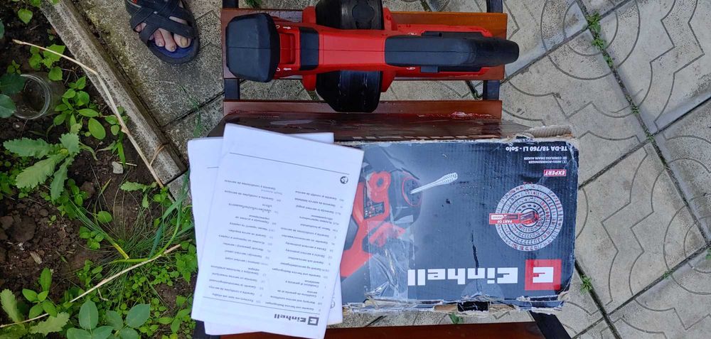 Устройство для прочистки труб Einhell TE-DA 18/760 Li - Solo