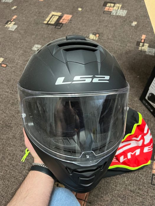 Мотошолом LS2 FF800 Storm 2 Solid Matt Black ECE2206 L