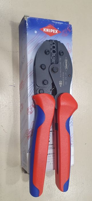 Ferramenta de friso polida 220mm preciforce alicate 97 52 50 -KNIPEX