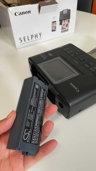 Impressora portátil Canon, novíssima, usada apenas para 5 impressões