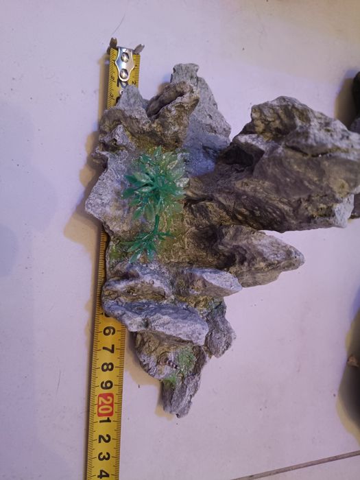 ozdoby do akwarium 3 sztuki