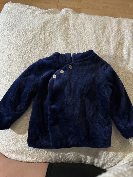 Ocieplana bluza zapinana unisex