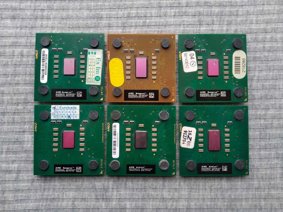 Процессори AMD Sempron Athlon Duron для 462 сокету