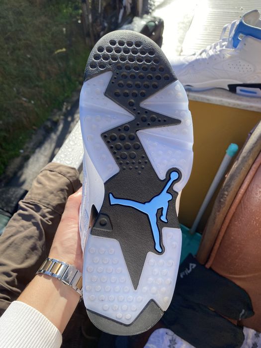 Jordan Jumpman MVP branco e azul n°41