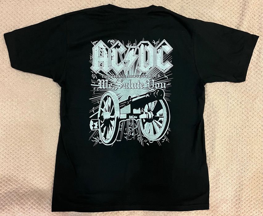 Футболка AC/DC – For Those About To Rock (We Salute You)