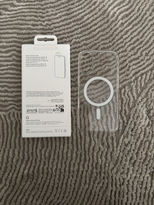 Etui Iphone 16 clear case magsafe