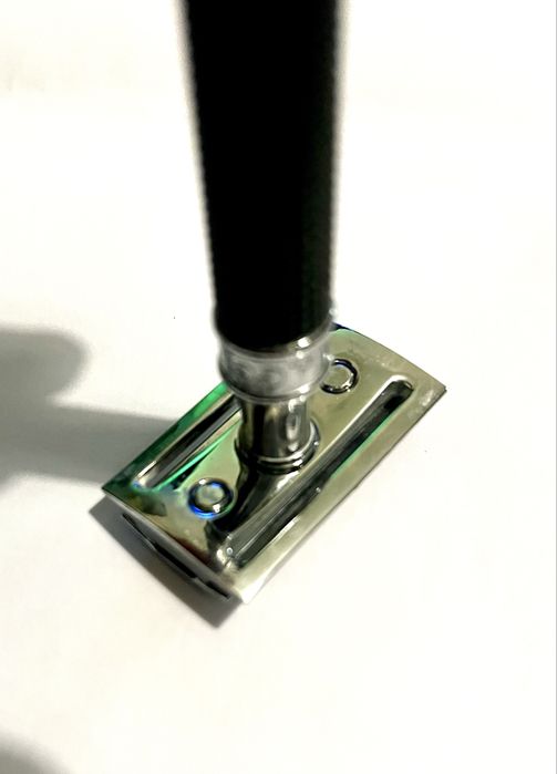 Safety Razor EDWIN JAGGER Black Chrome 3D Diamond