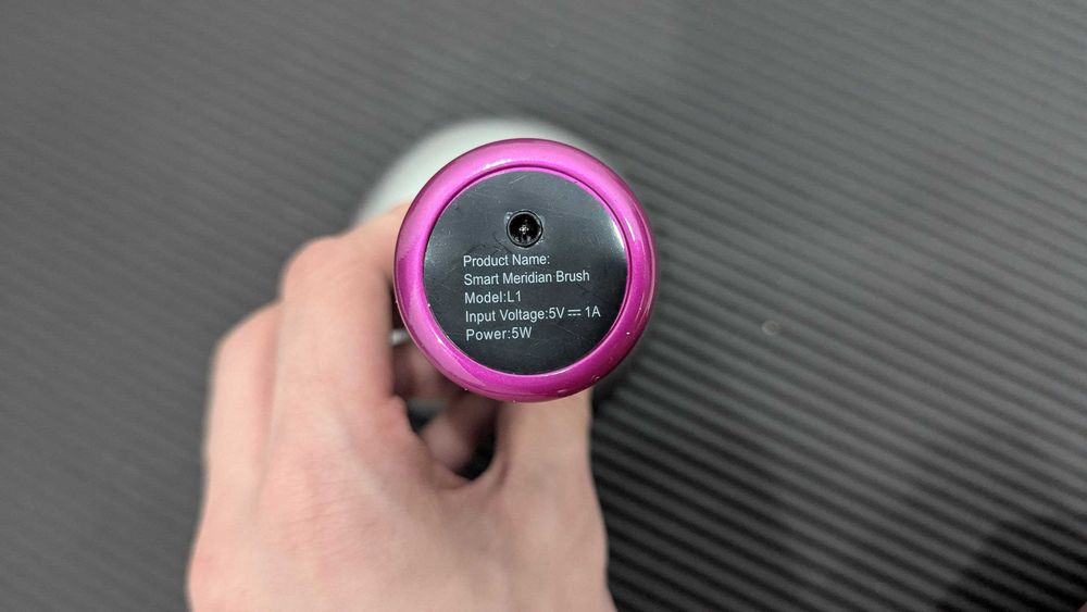 Електрична меридіанна щітка для масажу та прогрівання тіла масажер