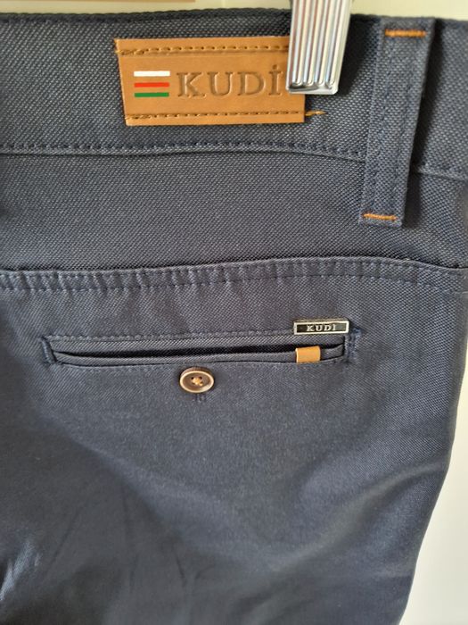Spodnie męskie eleganckie Kudi