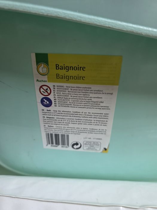 Banheira para bebé