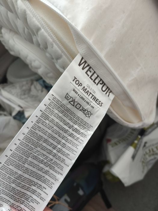 Mata na łóżko samopoziomujaca