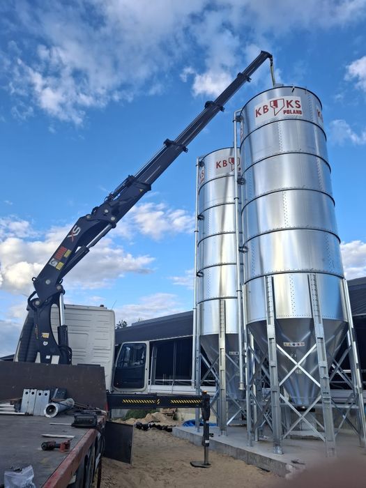 Silos paszowy 32t kbks poland zbożowy